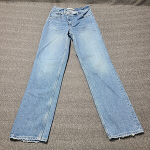 Abercrombie Fitch Womens Jeans 2 The 90s Straight Ultra High Rise VTG Denim Pant